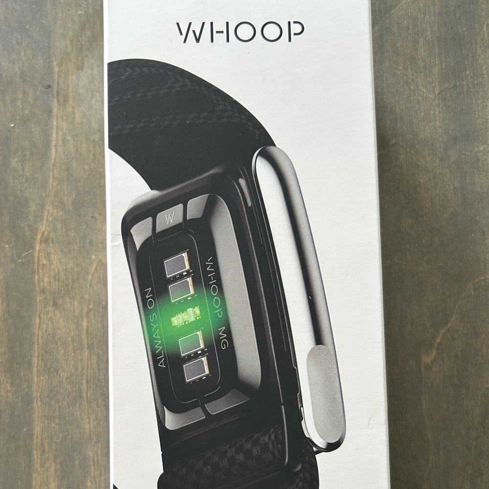 Whoop Fitness Tracker with Black Band